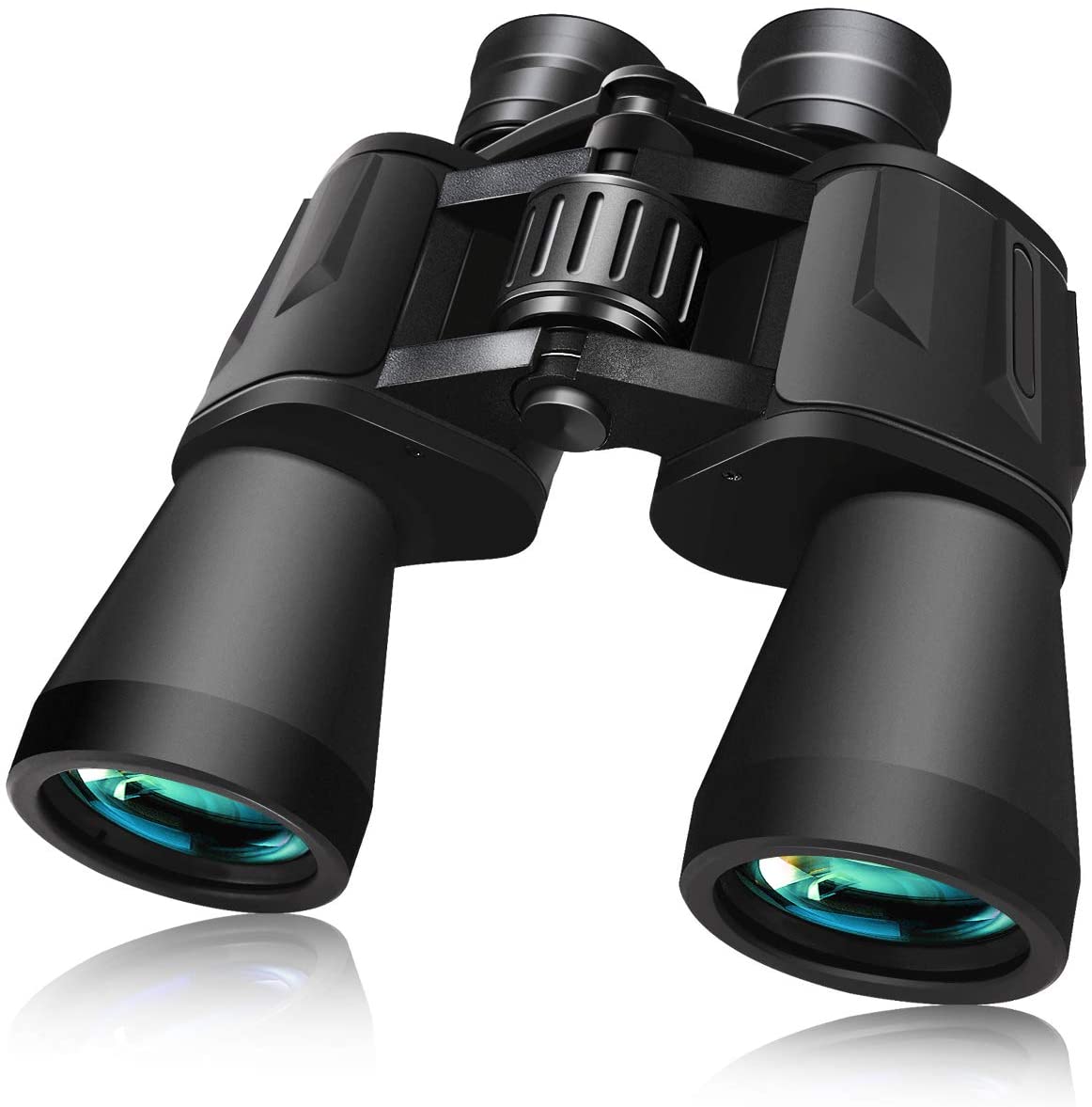 Hugerstar Binoculars 10x50, Binoculars for Adults, Binoculars for Bird Watching, HD Full-size High Powerful Binoculars Night Vision for Outdoors Football Safari Sightseeing Climbing Hiking Hunting